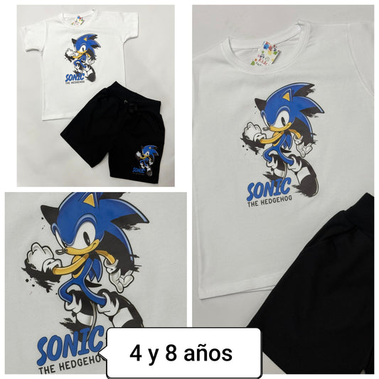 Conjunto Sonic niño Verano