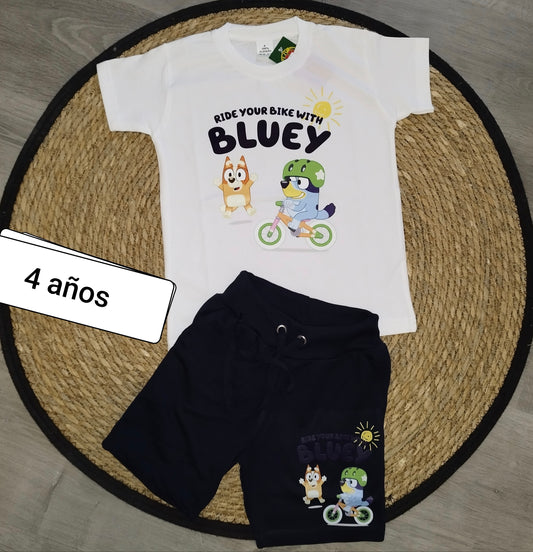 Conjunto niño Bluey