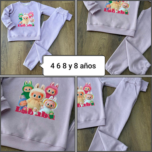 Chándal infantil Labubu