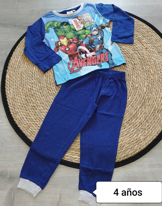 Pijama Infantil Avengers Marvel