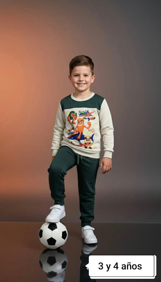 Conjunto niño brainrots