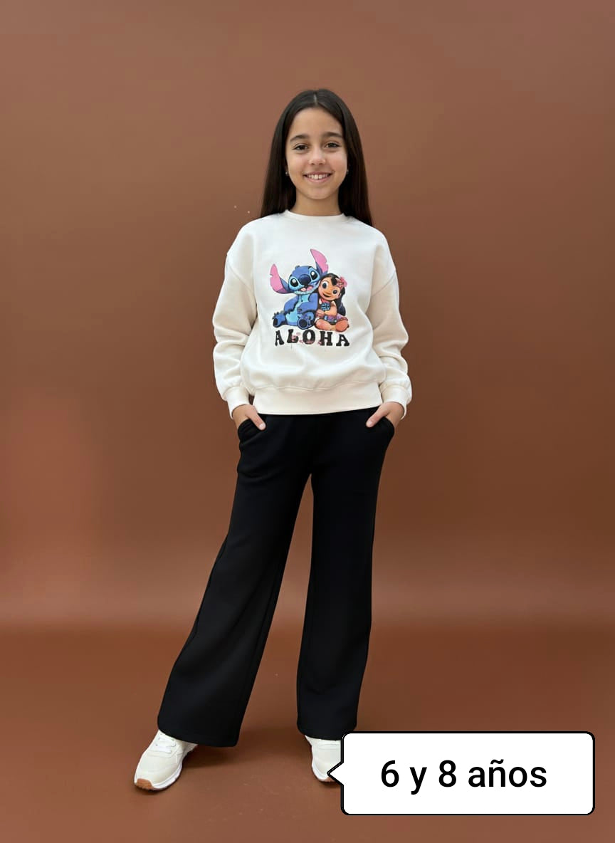 Conjunto niña Stitch Disney