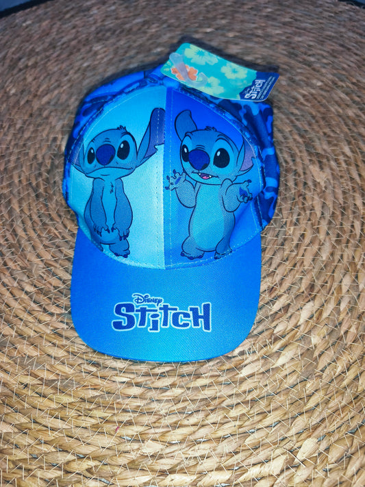 Gorra infantil Stitch azul 55cm