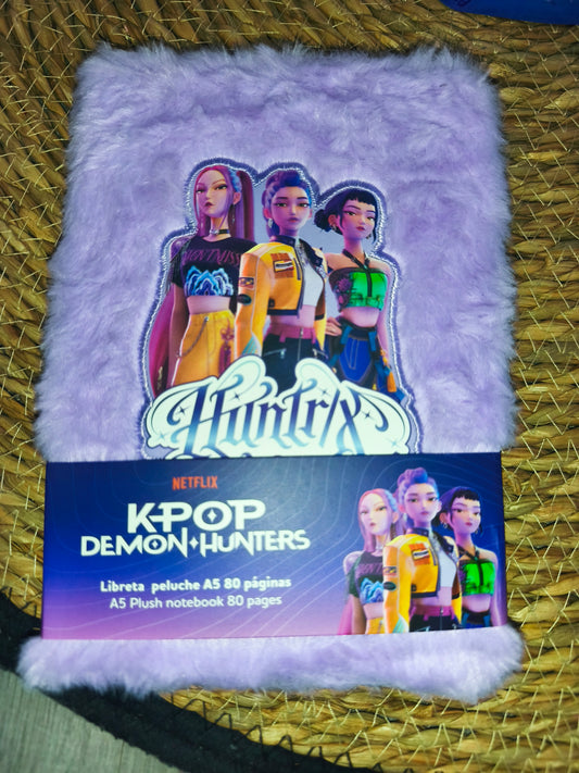 Libreta Peluche KPop Demon
