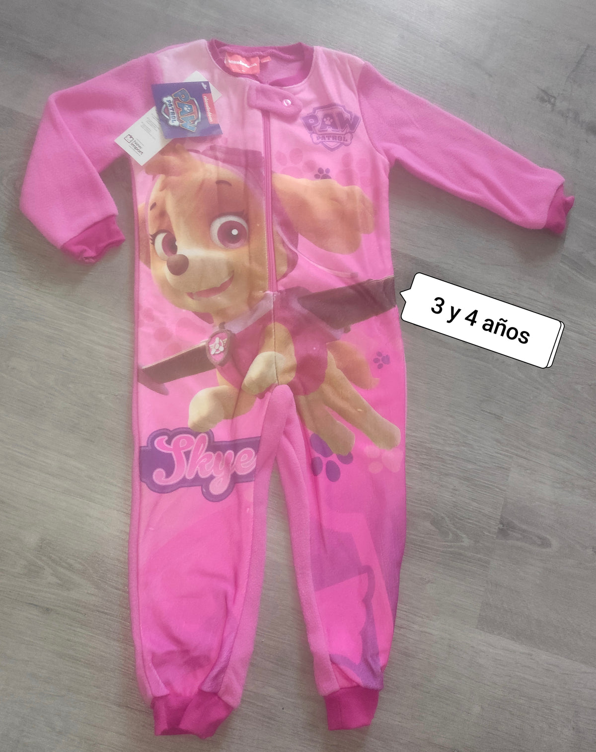 Pijama pelele polar patrulla canina