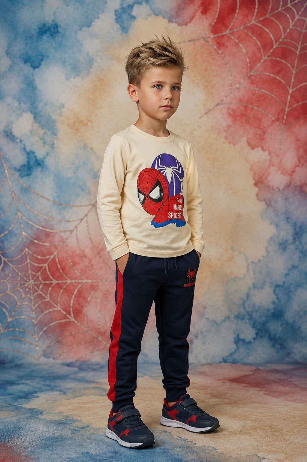 Conjunto Deportivo Spider-Man para Niño – 3 Piezas