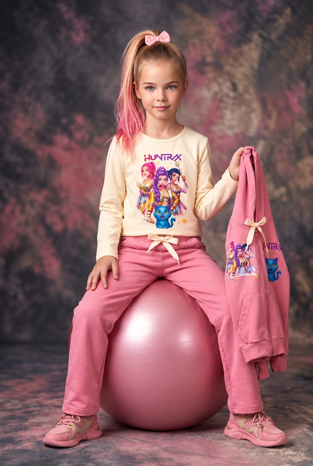 Conjunto K-POP niña 3 piezas HUNTRX
