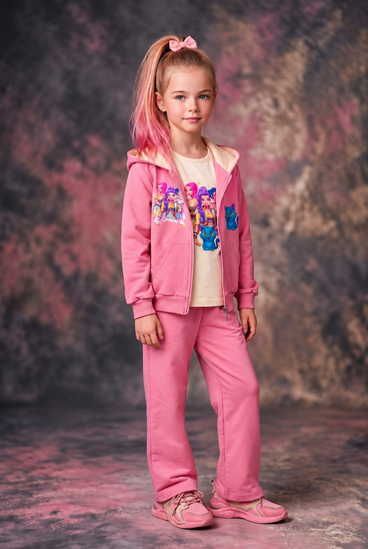 Conjunto K-POP niña 3 piezas HUNTRX