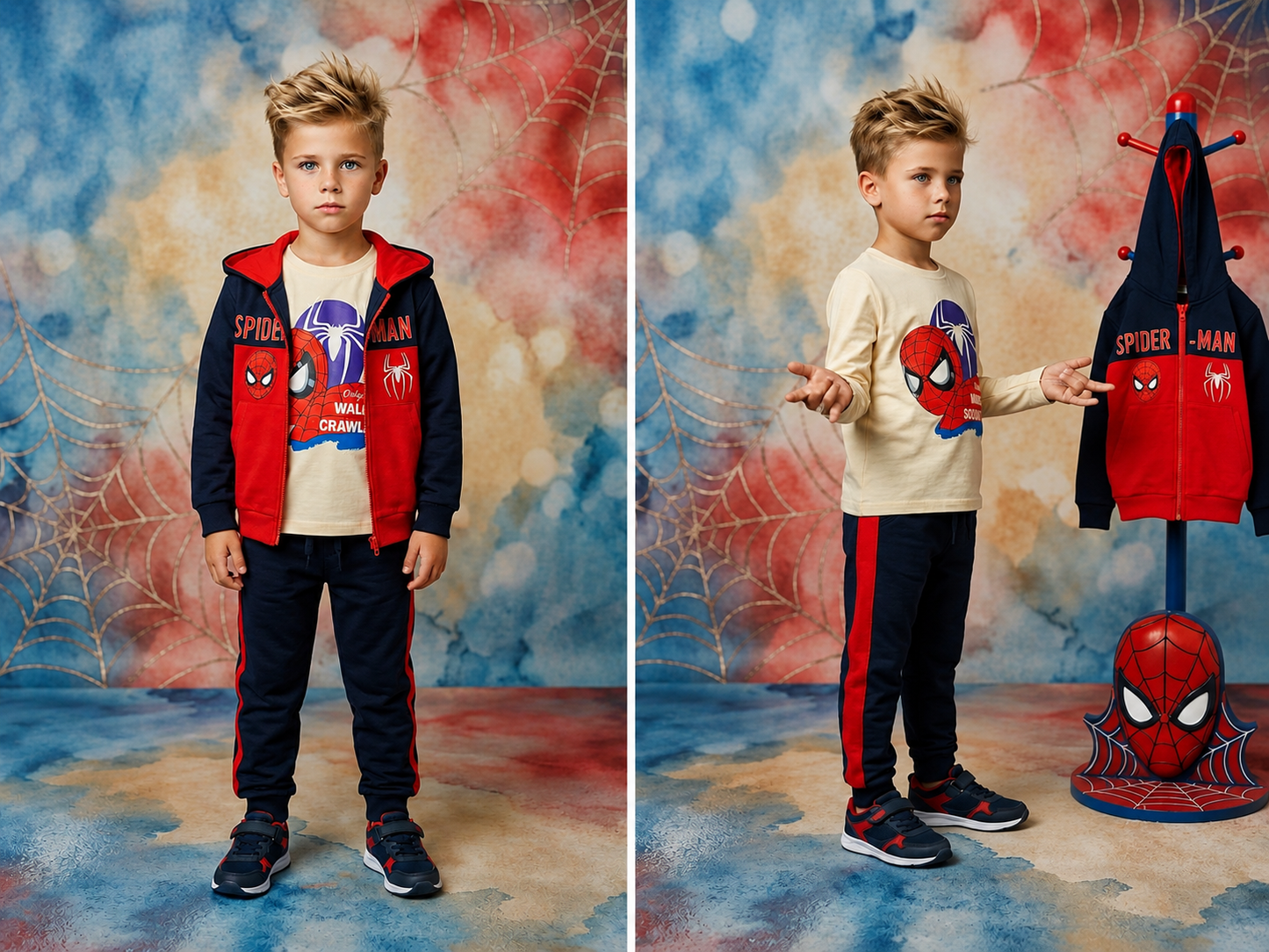 Conjunto Deportivo Spider-Man para Niño – 3 Piezas