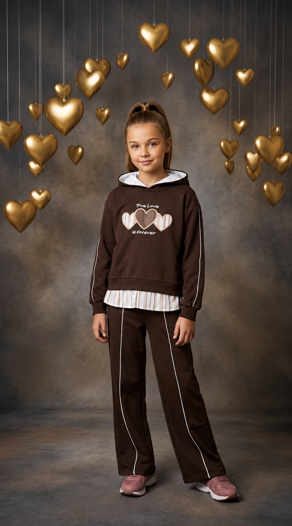 Conjunto juvenil marrón Love