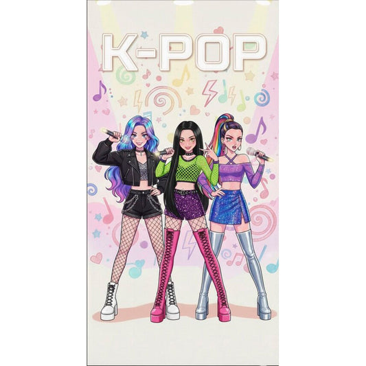 Toalla de Playa K-Pop Infantil 70x140 cm