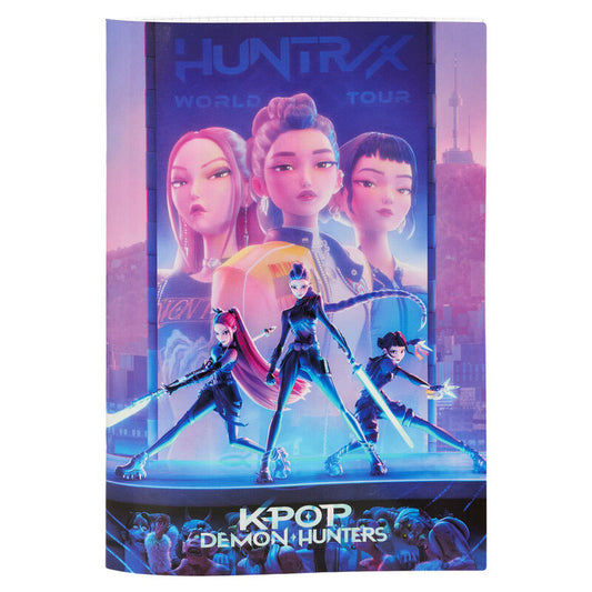 Libreta A4 KPop Demon Hunters Oficial