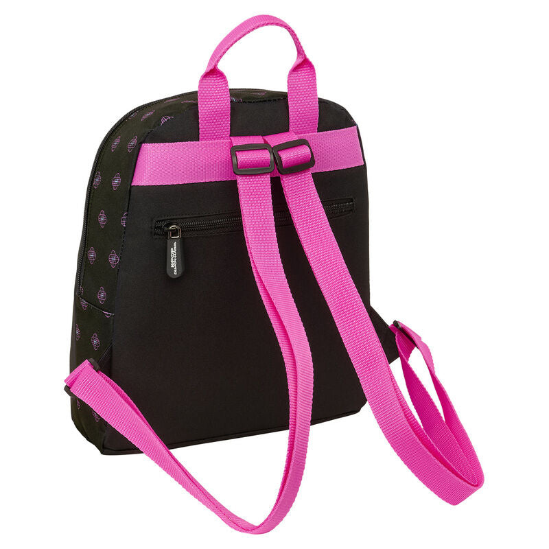 Mochila Negra K-pop Demon Hunters 25x30x13cm.