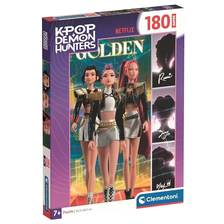Puzzle Super K-pop Demon Hunters 180pzs