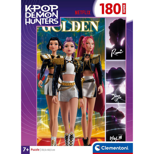 Puzzle Super K-pop Demon Hunters 180pzs